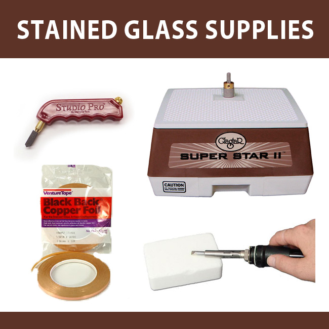 Glass, Supplies and Tools for Stained Glass