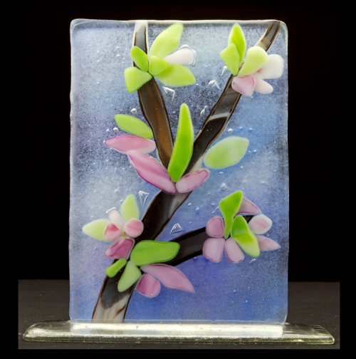 Fused-Glass-Art-Cherry-Blossom